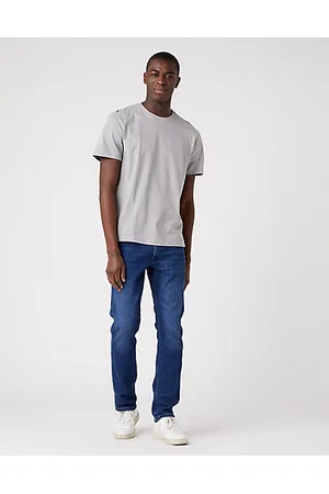 Wrangler Dvoubalení pánských triček W7G9DHX37 2 PACK TEE MID GREY MELEE