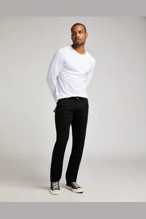 Lee Pánské džíny L707HFAE Daren Zip Fly CLEAN BLACK