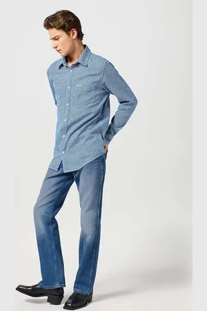 Wrangler Pánské džíny HORIZON PRAIRIE BLUE 112356832