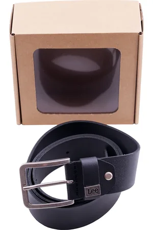 Lee Opasek LA035301 SMALL LOGO BELT BLACK