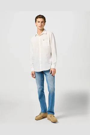 Wrangler Pánské džíny Greensboro COWBOY HAZE 112364420