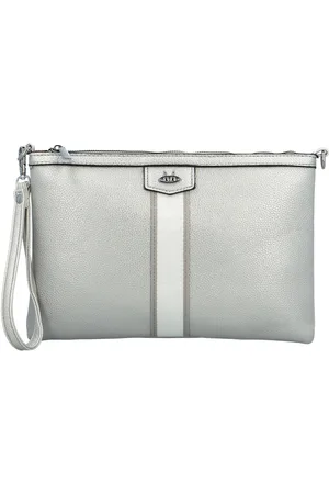 Maria C. Dámská crossbody stříbrná - Maria C Mavy