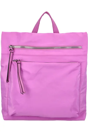 Paolo Bags Dámský kabelko-batoh fialový - Vanilla