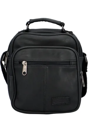 Enrico Benetti Pánská crossbody brašna černá - Douqen