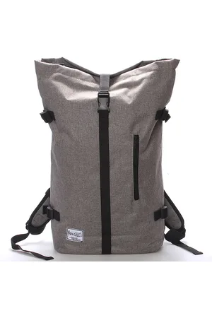 NEW REBELS Jedinečný velký stylový unisex batoh šedý - Rebback