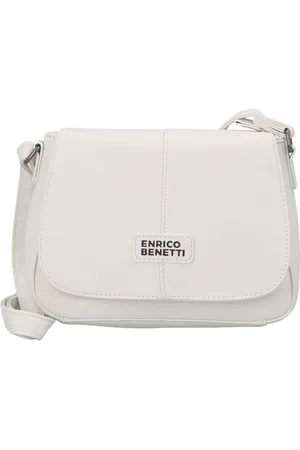 Enrico Benetti Dámská crossbody kabelka bílá - Armony