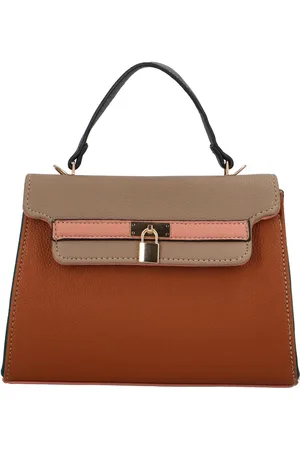 MaxFly Dámská kabelka do ruky khaki - Polly Nea