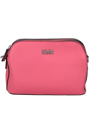 Coveri Pevná dámská crossbody kabelka sytě růžová - Coveri Layla