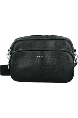 MaxFly Dámská crossbody kabelka černá - Saskia