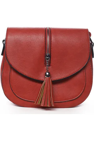Romina   Co. Bags Dámská crossbody kabelka červená - Romina & Co Bags Vaia
