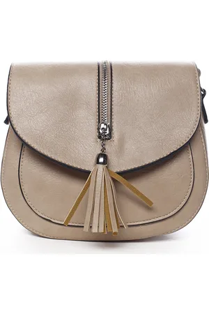 Romina   Co. Bags Dámská crossbody kabelka béžová - Romina & Co Bags Vaia