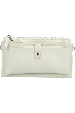 MaxFly Dámská crossbody kabelka krémová - Kseni