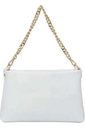 Delami Dámská kožená crossbody kabelka bílá - Madison
