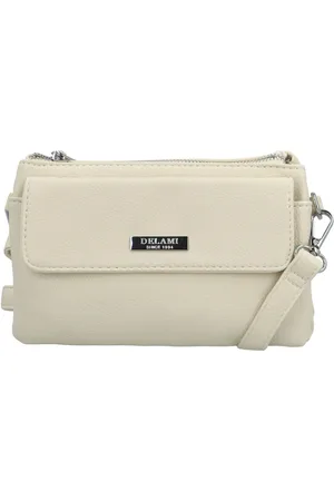 Delami Dámská crossbody kabelka krémová - Tiny Muse