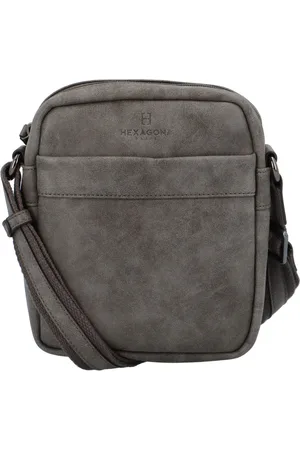 Hexagona Pánská crossbody taška přes rameno šedá - Flyon