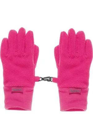Playshoes Dětské prstové rukavice z fleecu Pink