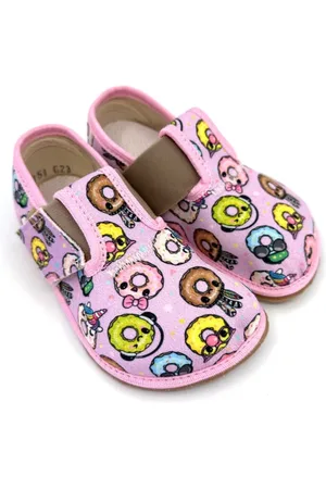 Pegres Barefoot bačkory BF01 Donut růžová