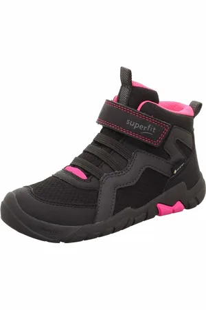 Superfit Dětské boty Trace Goretex Schwarz/Pink 1-006034-0000