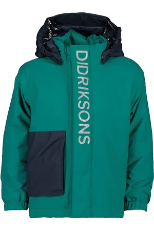 Didriksons Dětská zimní bunda Rio Petrol Green H07