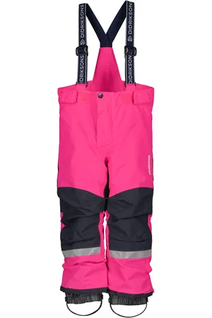 Didriksons Dětské zimní kalhoty Idre True Pink