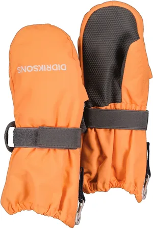 Didriksons Dětské zimní rukavice - palčáky Biggles ZIP Cantaloupe L01