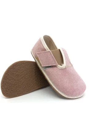 Pegres Barefoot bačkory BF01U růžové