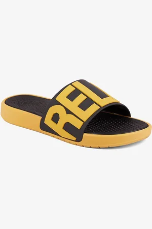 COQUI Pánské pantofle Speedy Amber Yellow/ Black Relax On 7051