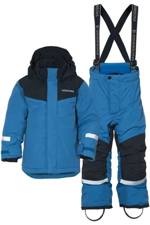 Didriksons Dětský zimní set Skare Corn Blue