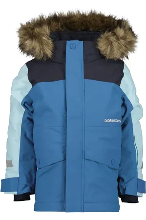Didriksons Dětská zimní bunda Bjarven Corn Blue