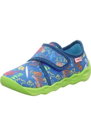 Superfit Chlapecké bačkory Bubble Blau 1-006273-8000