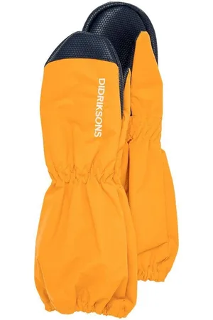 Didriksons Dětské podzimní rukavice Shell Gloves 5 Happy Orange