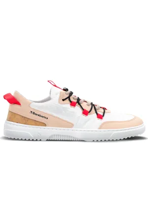 Barebarics Barefoot tenisky Revive - Beige & White