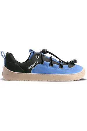 Be Lenka Dětské barefoot tenisky Be Lenka Xplorer - Blue & Olive Black