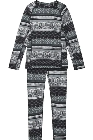 Reima Dětské merino termoprádlo Taitoa Black 9992