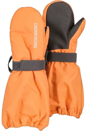 Didriksons Dětské zimní rukavice - palčáky Biggles Cantaloupe L01