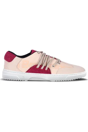 Barebarics Barefoot tenisky Vibe - Beige & Red