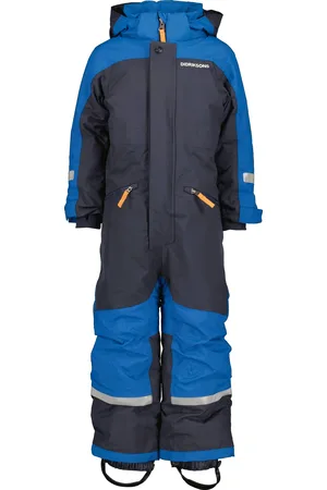 Didriksons Dětská zimní kombinéza Neptun Classic Blue 458
