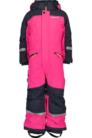 Didriksons Dětská zimní kombinéza Neptun True Pink K04