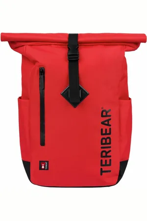 Baagl Zavinovací batoh TERIBEAR červený