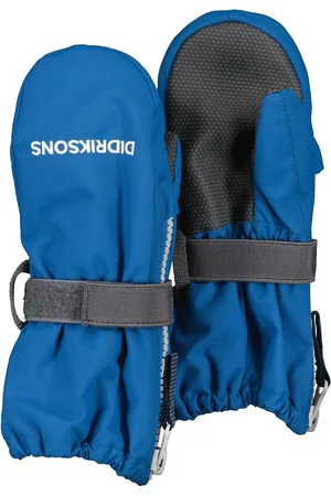 Didriksons Dětské zimní rukavice - palčáky Biggles ZIP Classic Blue 458