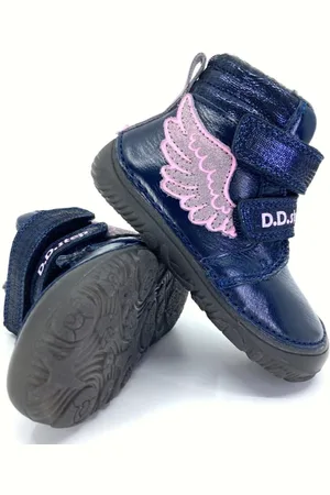 DD Step Zimní boty W073-364 Royal Blue
