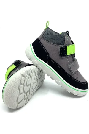 Ricosta Dětské podzimní barefoot boty Joko 504300102/450 schwarz/graphit