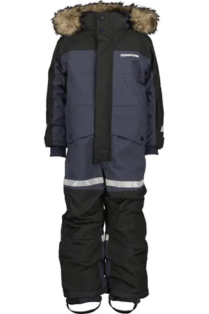 Didriksons Dětská zimní kombinéza Bjarven Navy 039
