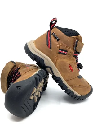 Keen Ridge Flex mid WP Bison/Red Carpet