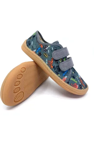 Froddo Barefoot tenisky Grey Dinosaur textilní G1700390-1