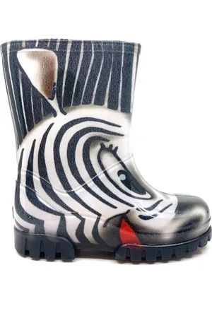 Demar Dětské gumáky Twister zebra