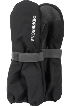Didriksons Dětské zimní rukavice - palčáky Biggles černé 060