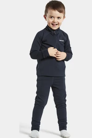 Didriksons Dětské termoprádlo Jadis set Navy 039
