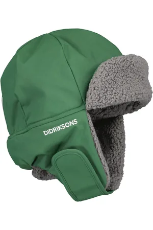Didriksons Dětská zimní čepice Biggles Pine Green H14