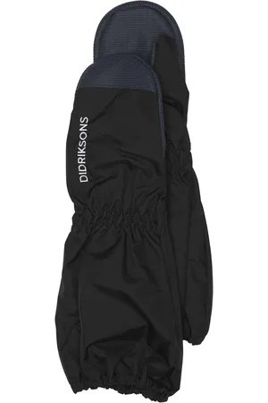 Didriksons Dětské podzimní rukavice Shell Kids Gloves 9 Black 060